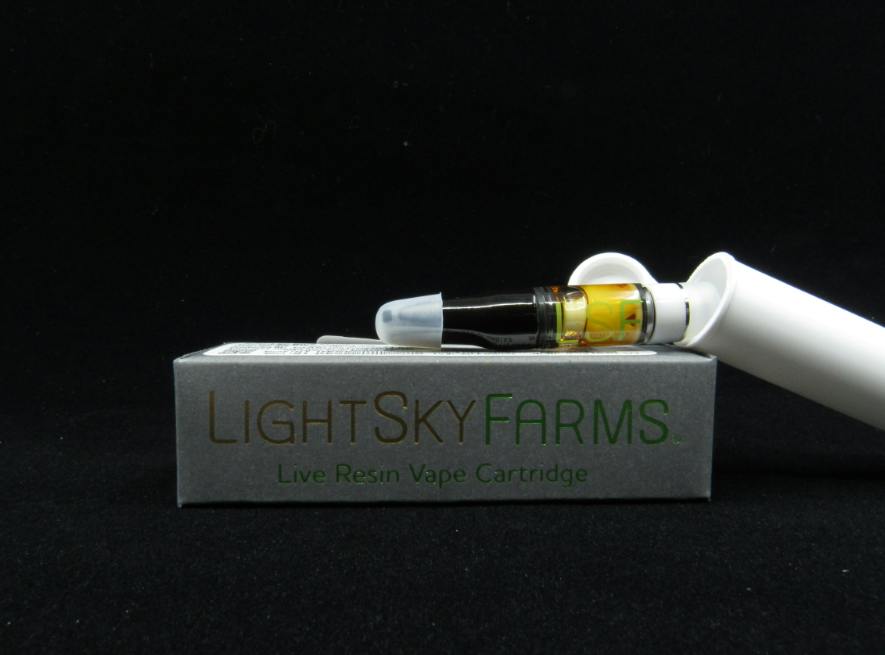 Cherry Pie .5g Live Resin Ceramic Vape Cart | LightSky Farms