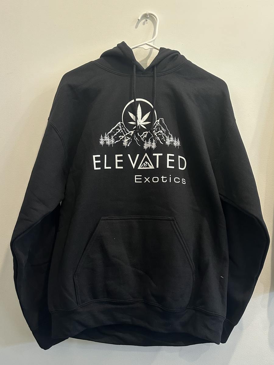 Black Elevated Exotics Hoodie - Medium