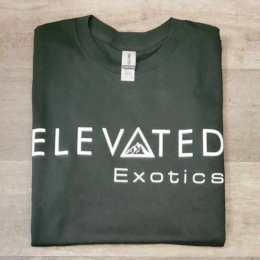 Elevated Exotics Military Green T-Shirt - Medium