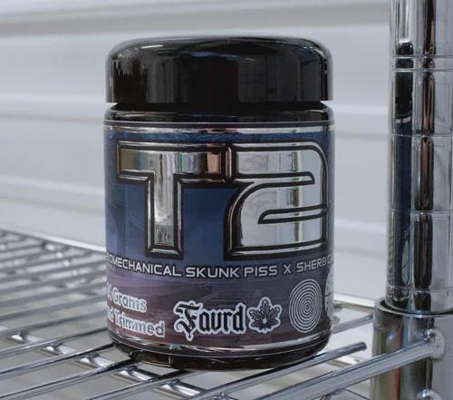 T2 14g Prepackaged Jar 5.5 Star Rated Exotic Flower | FAVRD