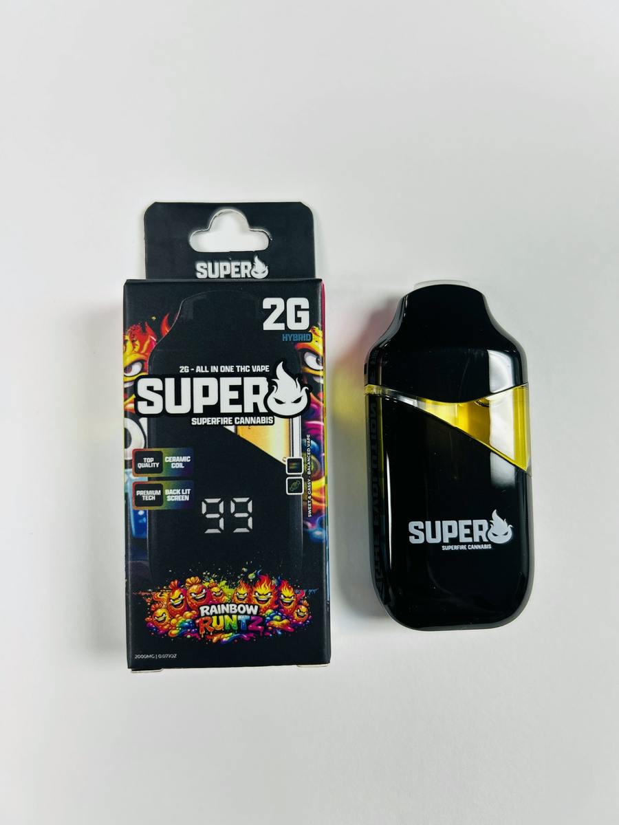 Rainbow Runtz 2g AIO Disposable | Superfire