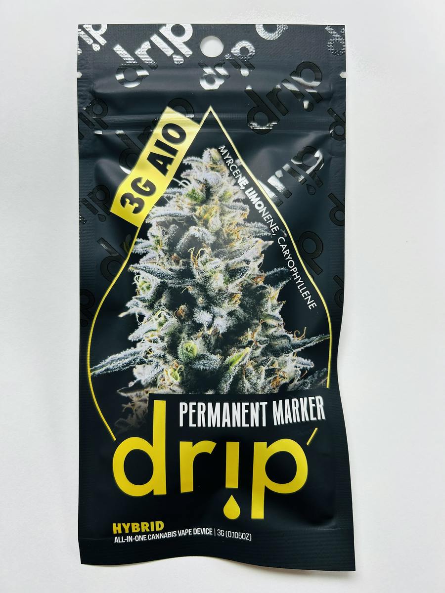 Permanent Marker 3g Disposable | Drip