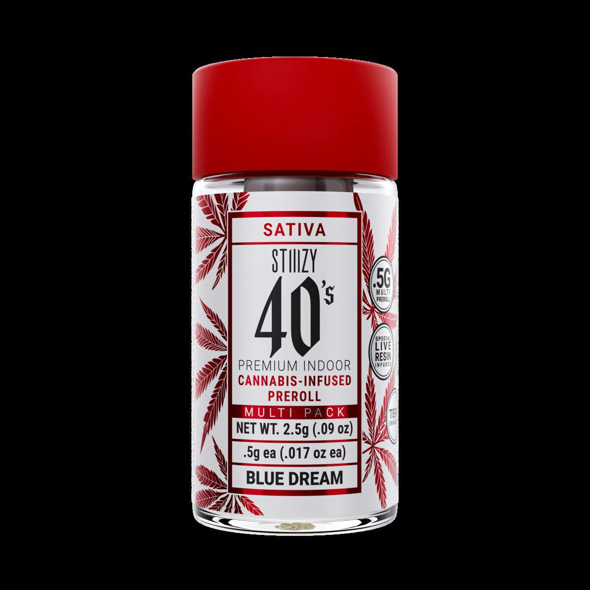Blue Dream 5pk Infused Pre-Rolls cannabis product