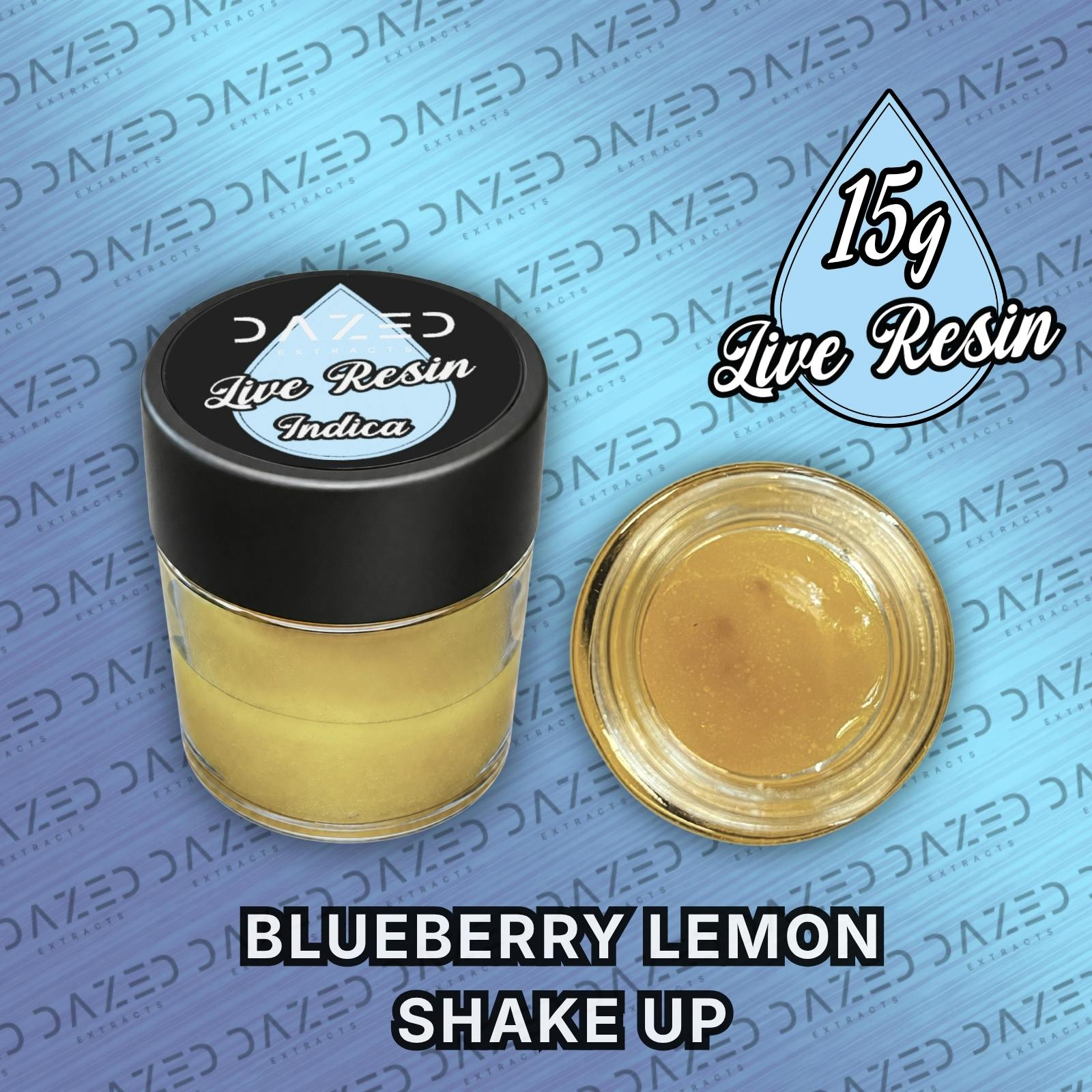 Blueberry Lemon Shake-Up Resin