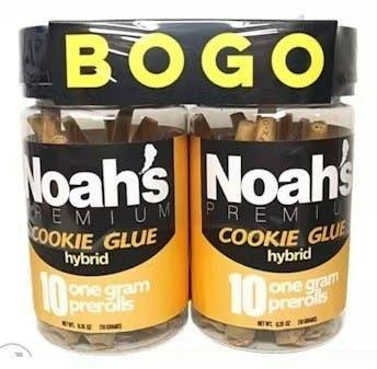 Noah's Hybrid Premium BOGO 2x 10- Pack 1g Pre-Rolls - 1 gram