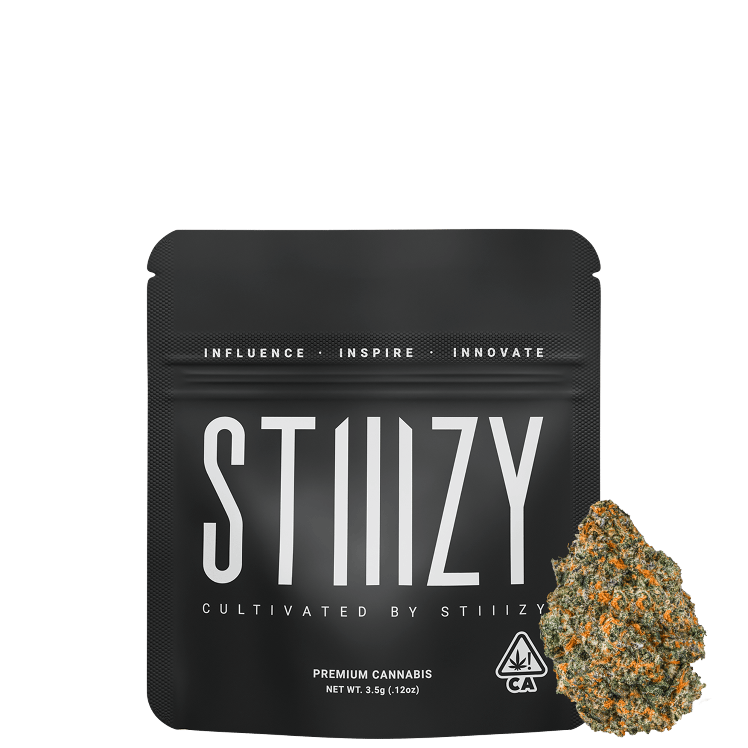 Stiiizy — Black Mylar - Rainbow Sherbert