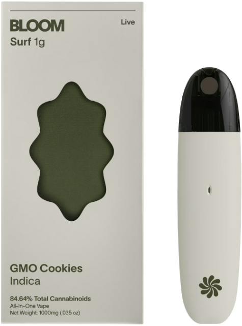 BLOOM - LIVE RESIN ALL IN ONE - GMO COOKIES - 1G