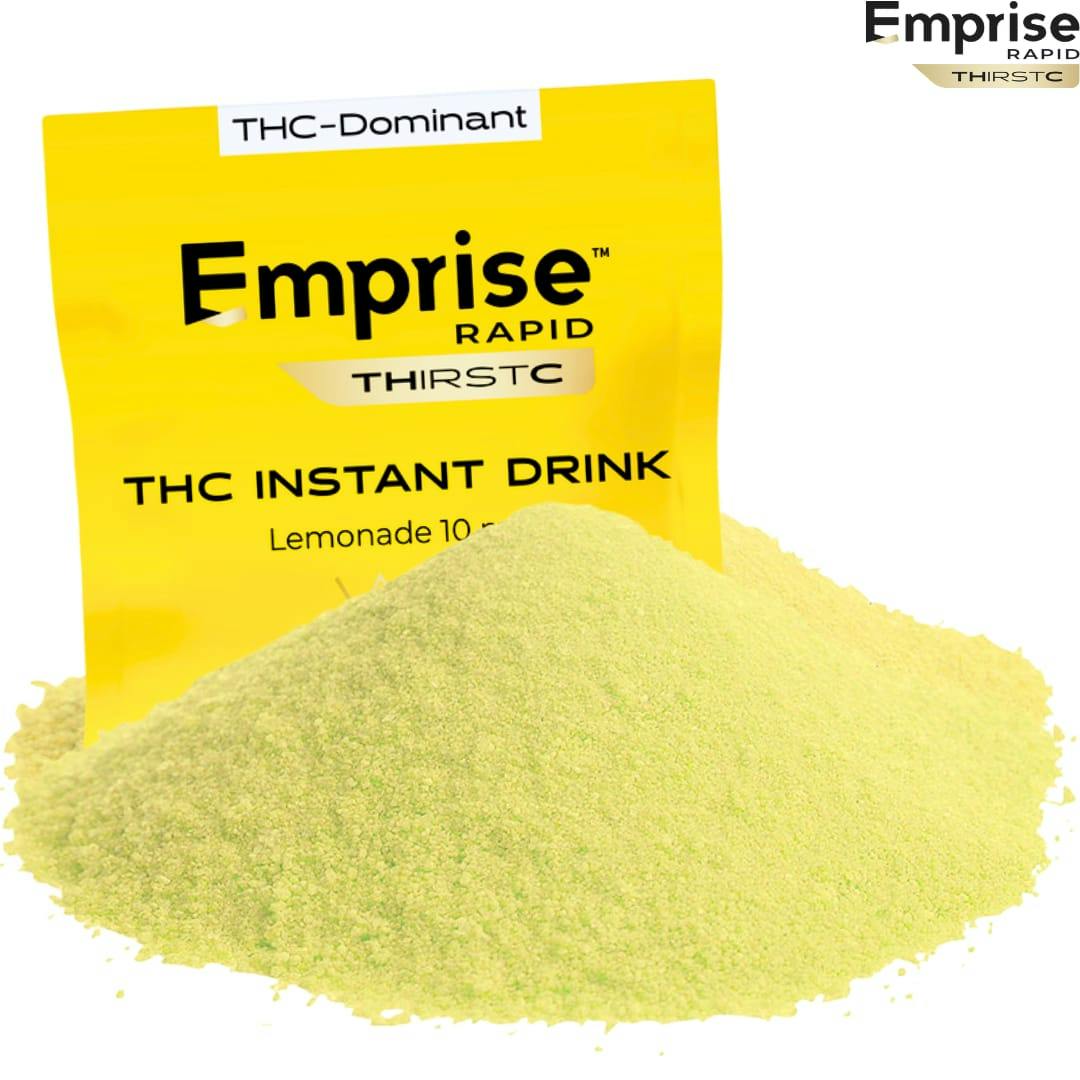 Emprise Rapid THirstC | Lemonade 10 THC Instant Drink | 24g Beverage *