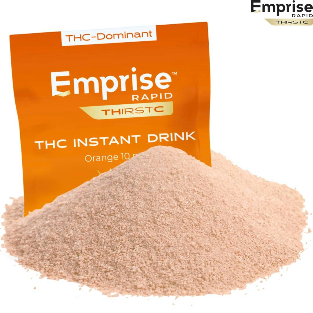 Emprise Rapid THirstC | Orange 10 THC Instant Drink | 24g Beverage *