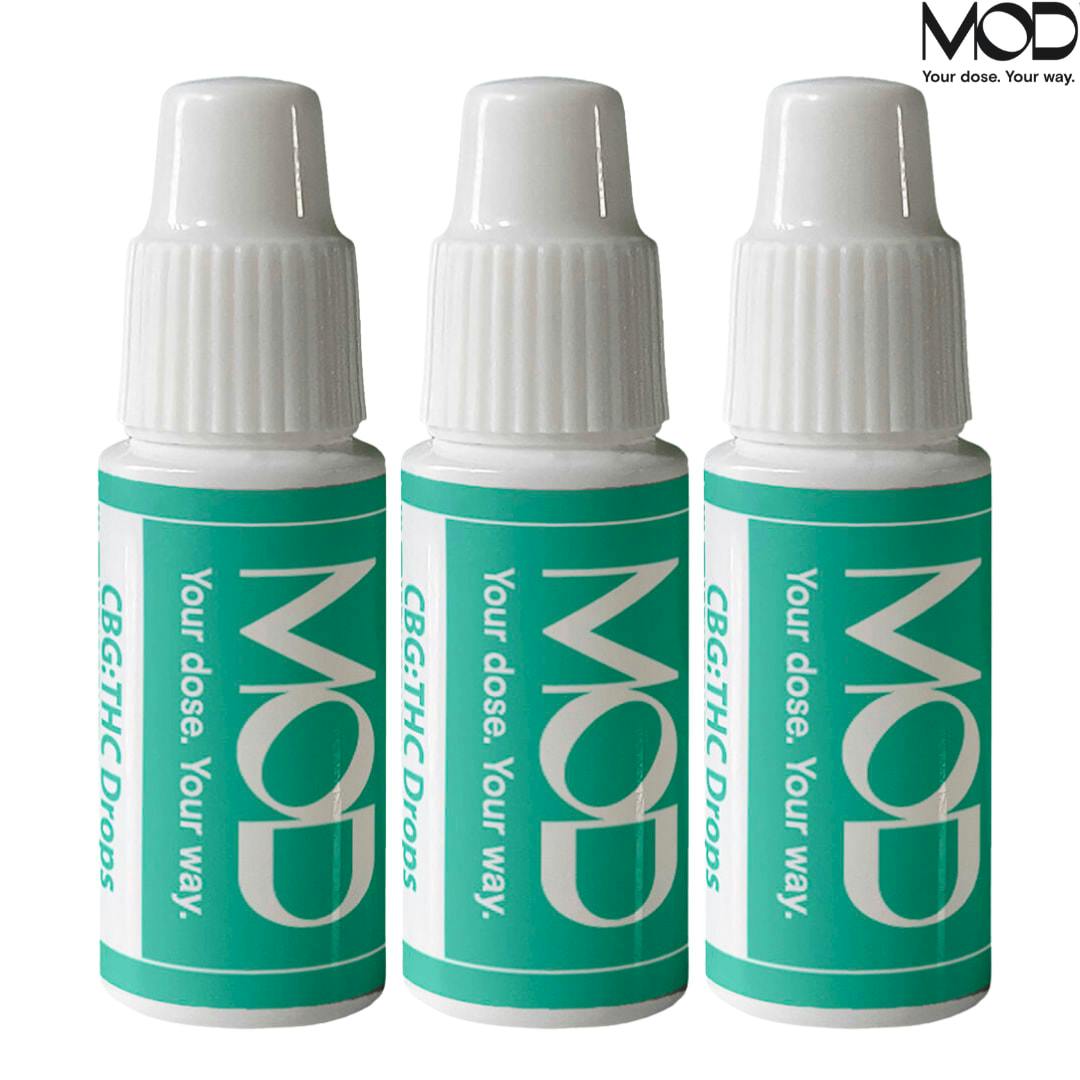 MOD | CBG:THC Drops 300 Oils | Sugar Free Beverage