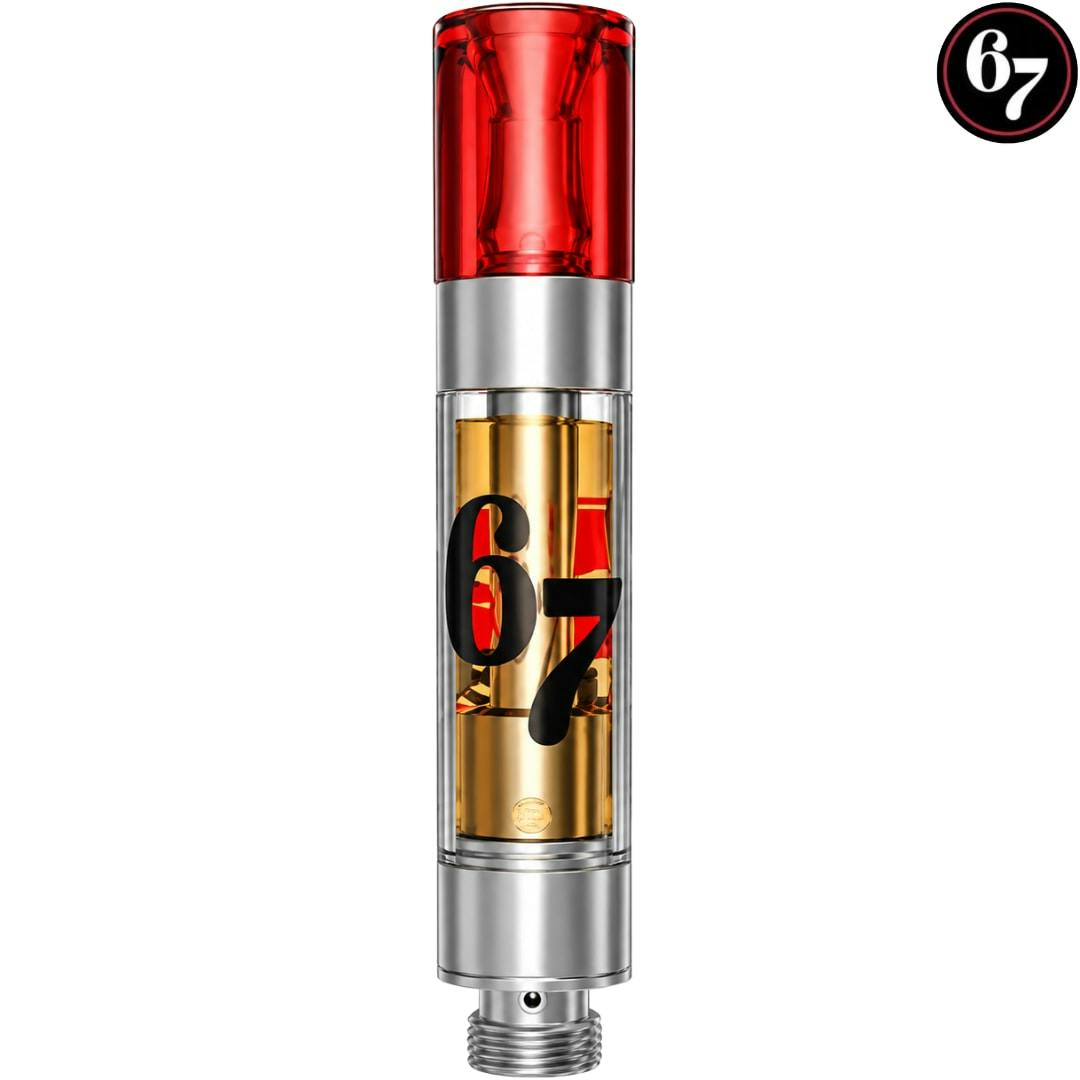 Sixty Seven Sins | 67 Artisan Reserve Cured Live Resin 510 Thread Cartridge | 1g
