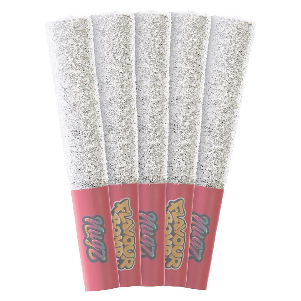 Nugz | Flavour Bomb 40 Cherry Temple Diamond Infused Pre-Roll | 5x0.5g *