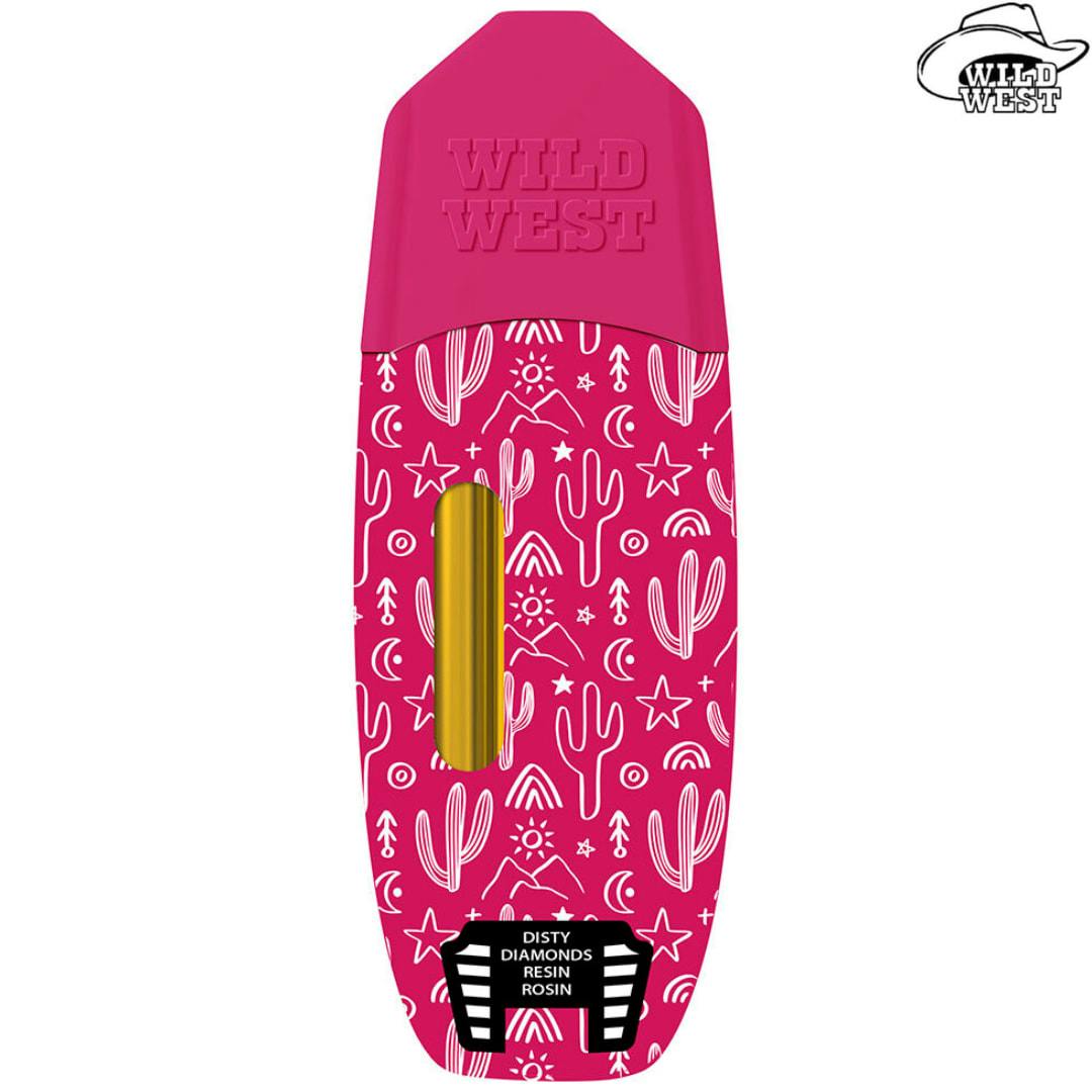Wild West | Reloadable AIO - 96+ Raspberry Rodeo Disposable Pens | 0.95g *