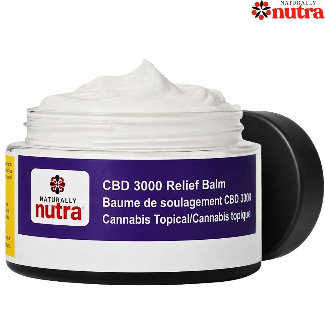 Naturally Nutra | CBD 3000 Relief Balm Creams and Lotions | 100ml