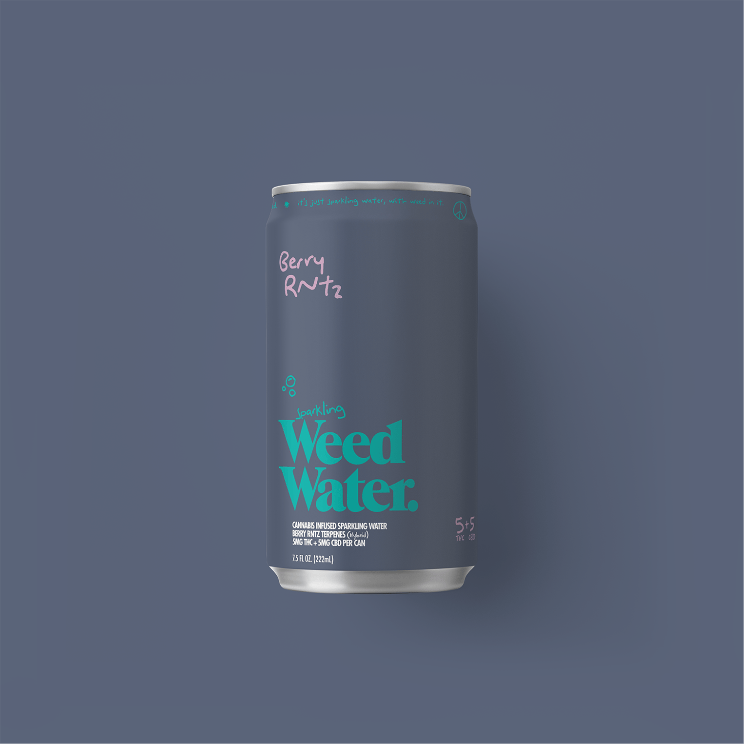 Weed Water. | berry rntz | Sparkling Water 1:1 THC:CBD