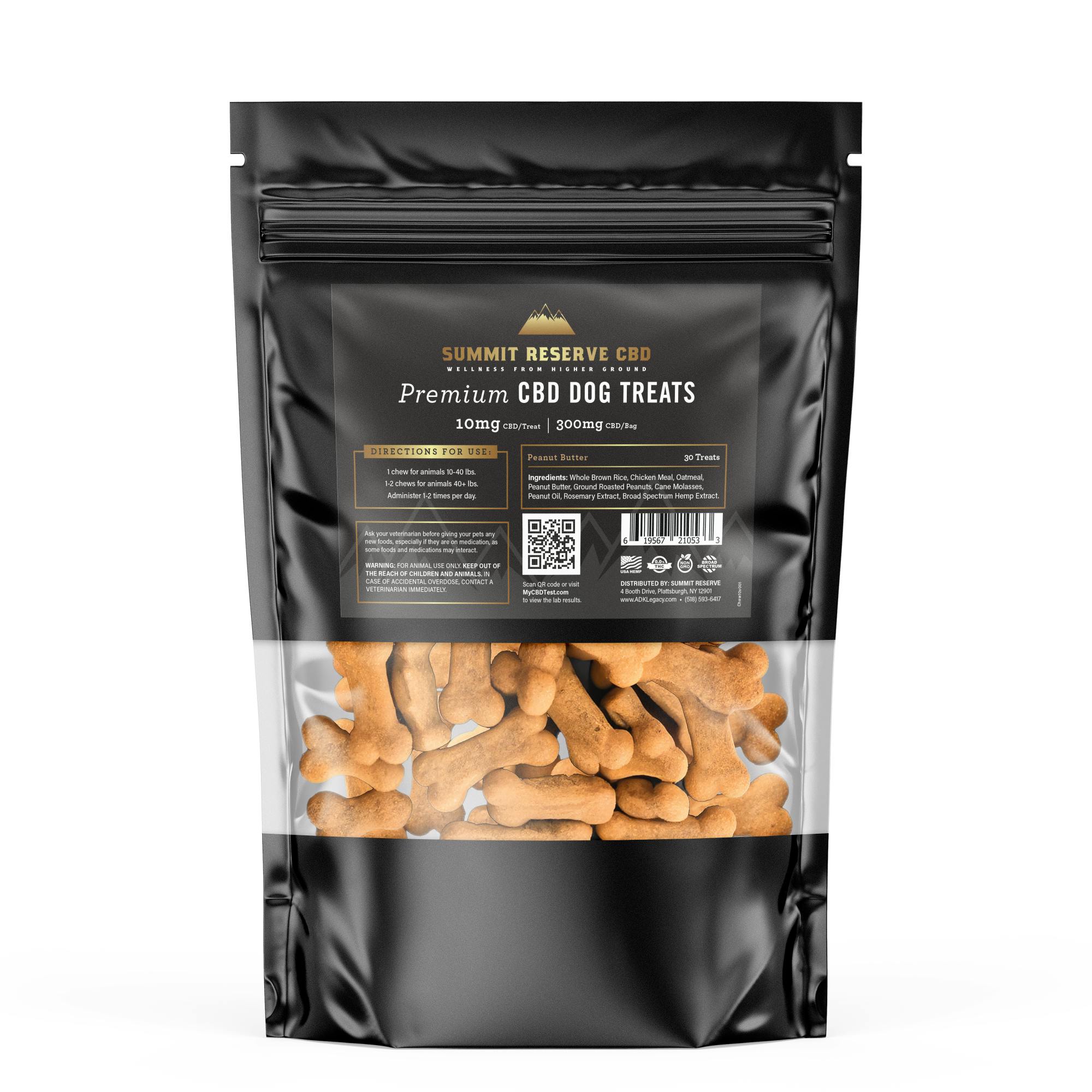 Summit Reserve CBD 10mg Peanut Butter Pet Treat - Qty30