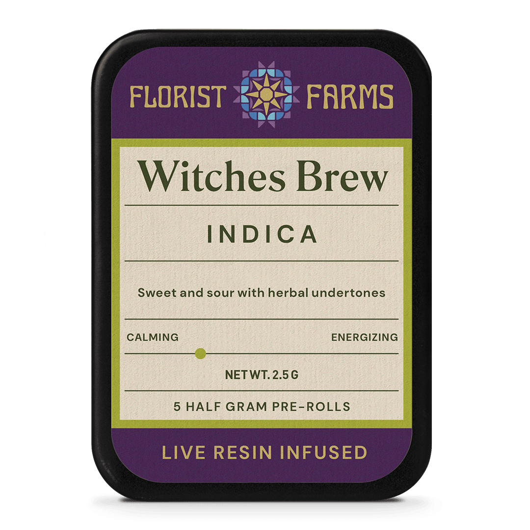 Florist Farms | Witches Brew | 0.5g Infused Preroll-5pk