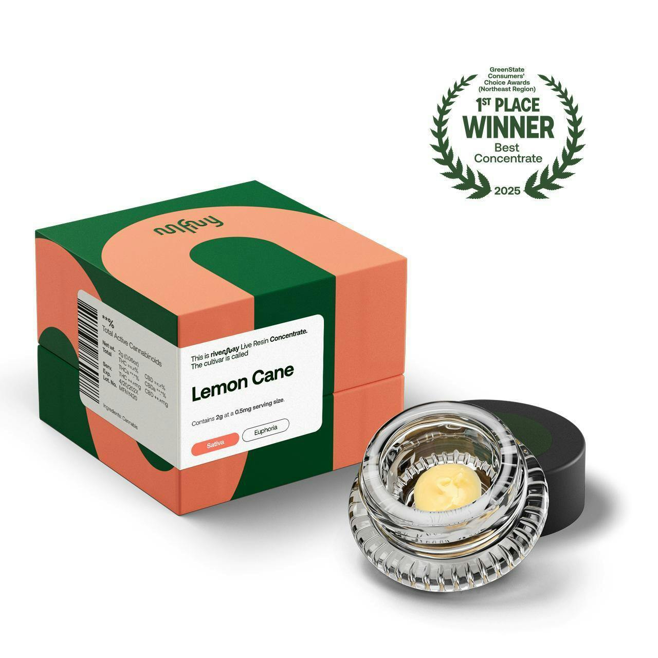 MFNY | Lemon Cane | Live Resin Badder-2g