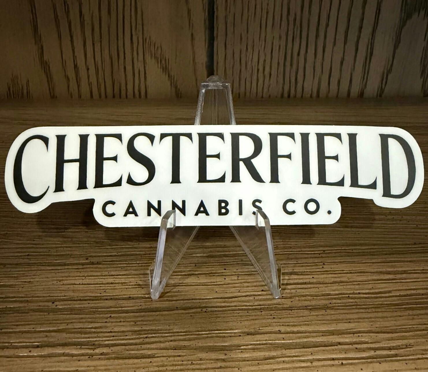 Chesterfield | Wordmark Logo | Sticker
