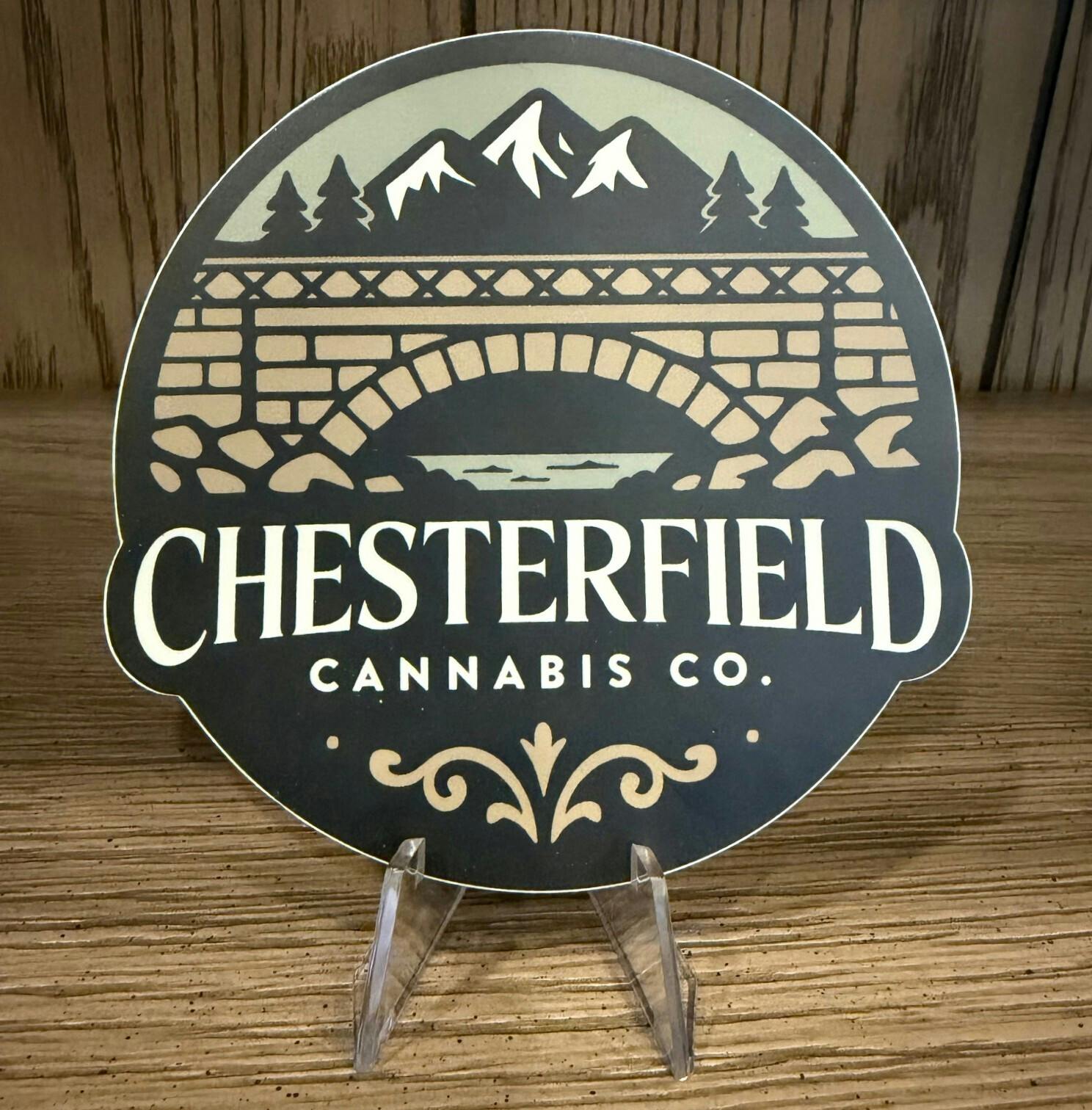 Chesterfield | Round Logo | Sticker