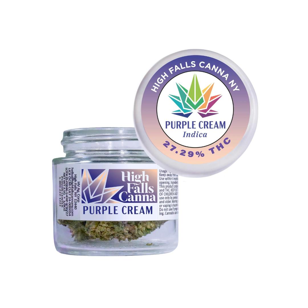 High Falls Canna | Purple Cream | 3.5g