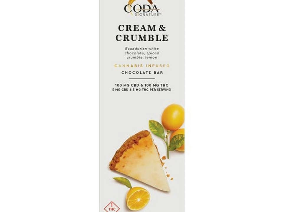 Coda Signature: Cream & Crumble - 100mg