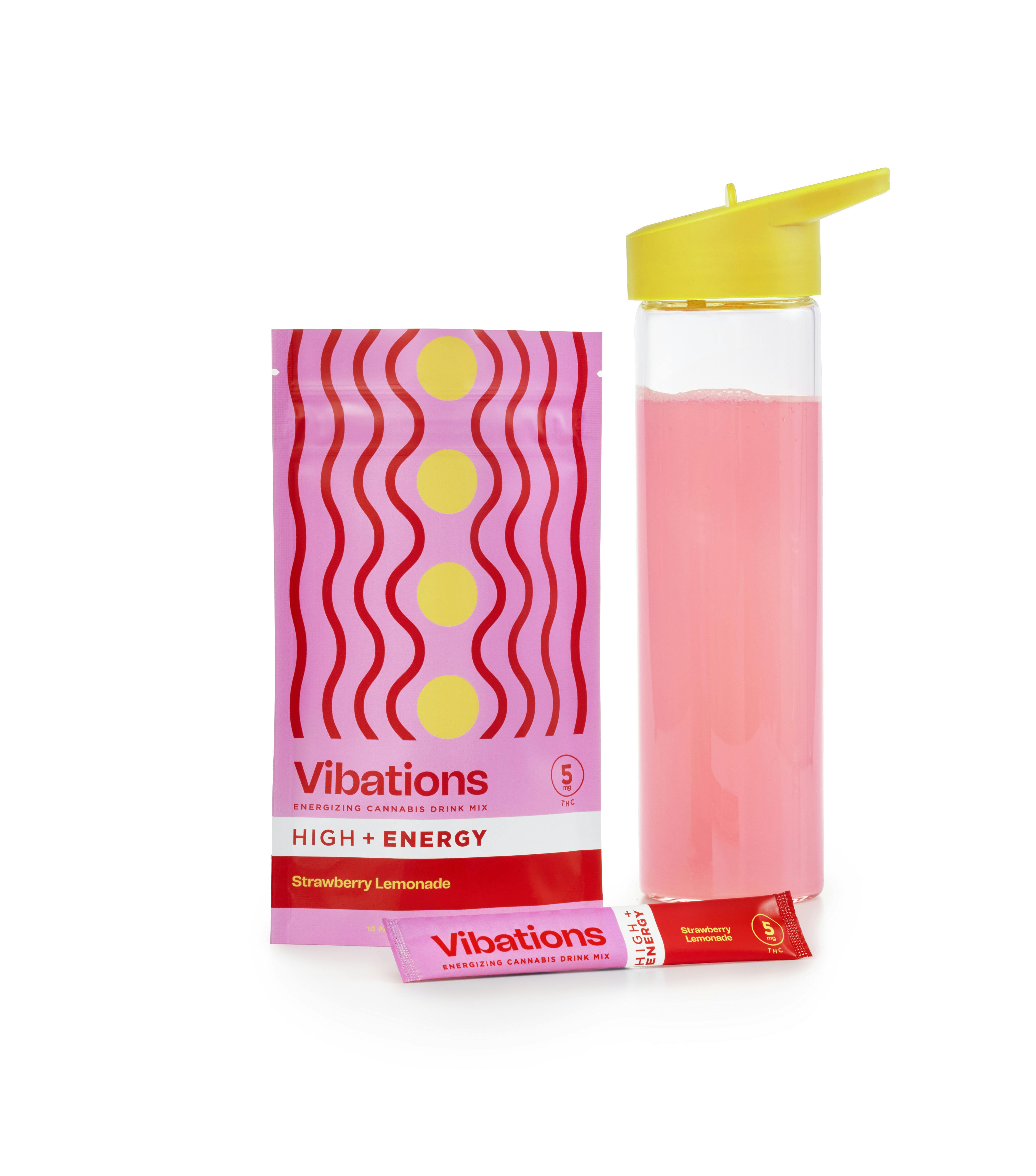 Strawberry Lemonade Drink Mix 10pk (50mg Total)