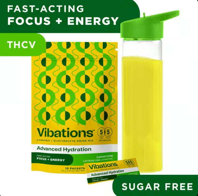 Lemon Lime Drink Mix (50mg THC/THCV)
