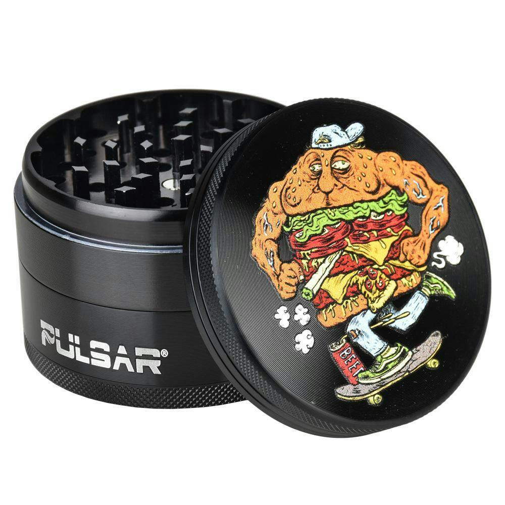 Skateburger Metal Grinder 4pc 2.5"