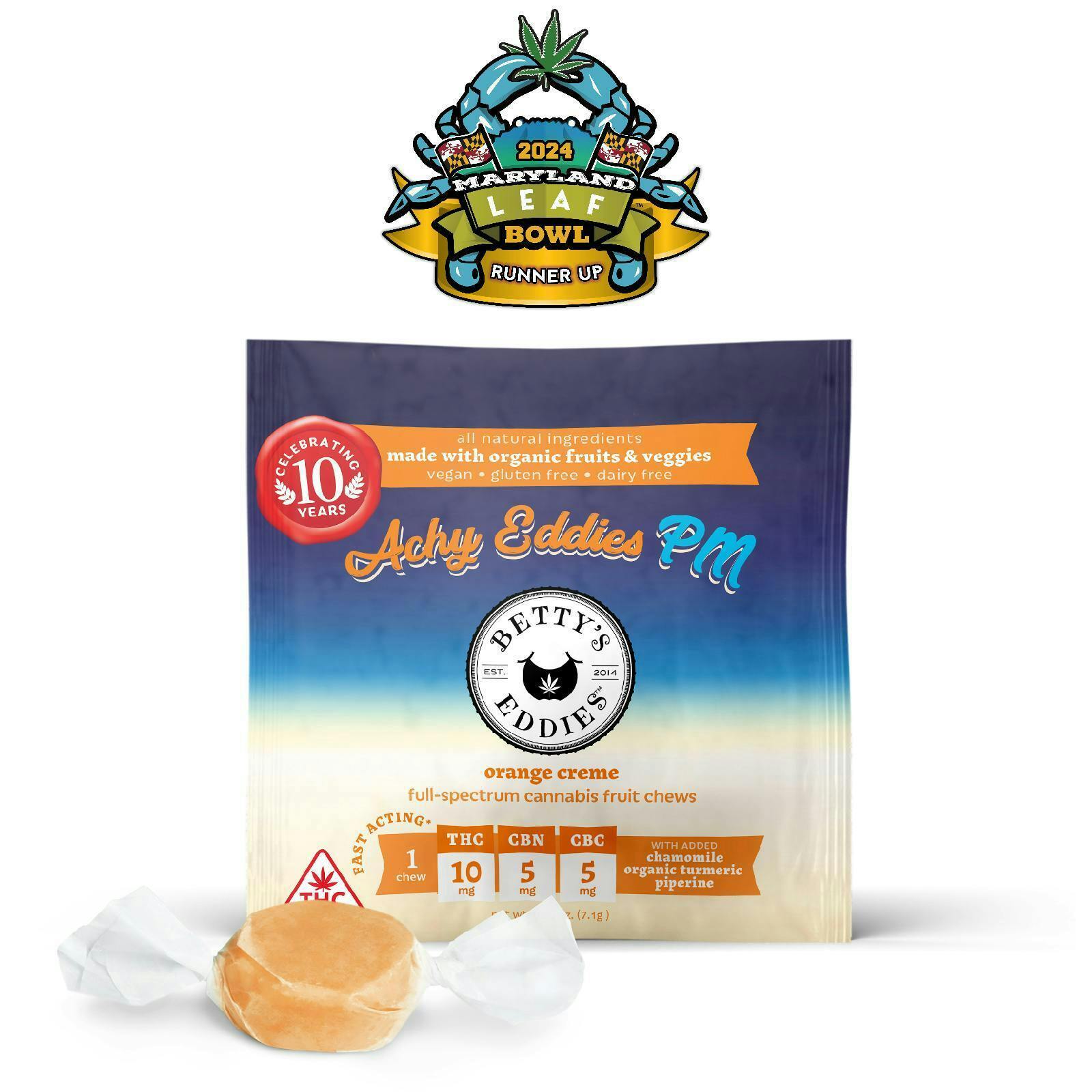 1:1:1 Orange Creme Fruit Chews (10mg THC/10mg CBN/10mg CBC) at Tree House Craft Cannabis Dispensary Dracut
