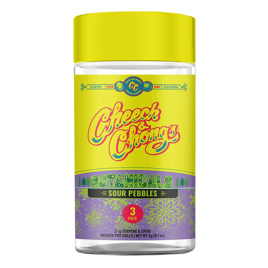 Cheech & Chong Infused Sour Pebbles Preroll 1g [3pk]