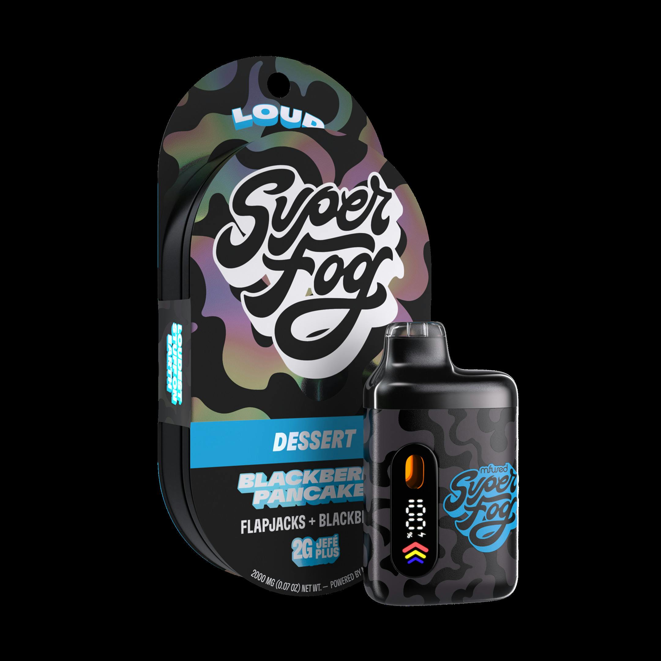 Super Fog Loud High Terpene Extract Disposable Vape Plus 2g
