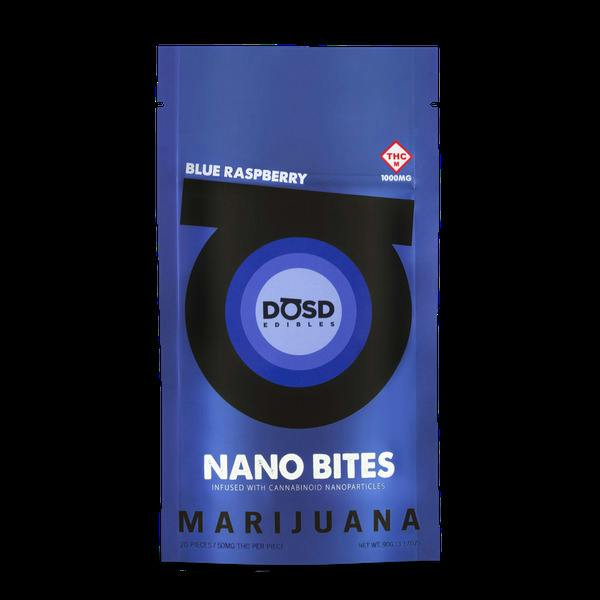 Nano Blue Raspberry Gummies 20pk