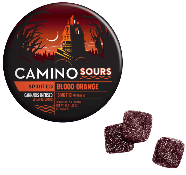 CAMINO - THC GUMMY - SOURS BLOOD ORANGE - 100MG
