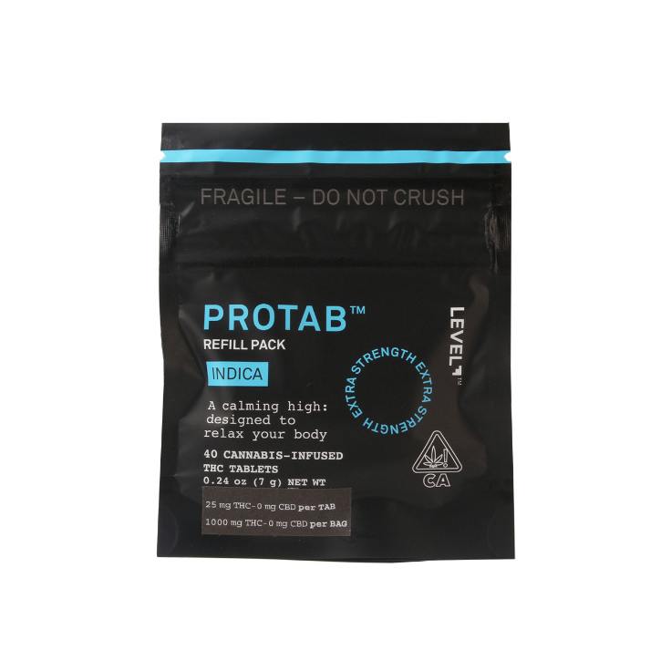 LEVEL: INDICA PROTAB REFILL 1000MG 40 PACK