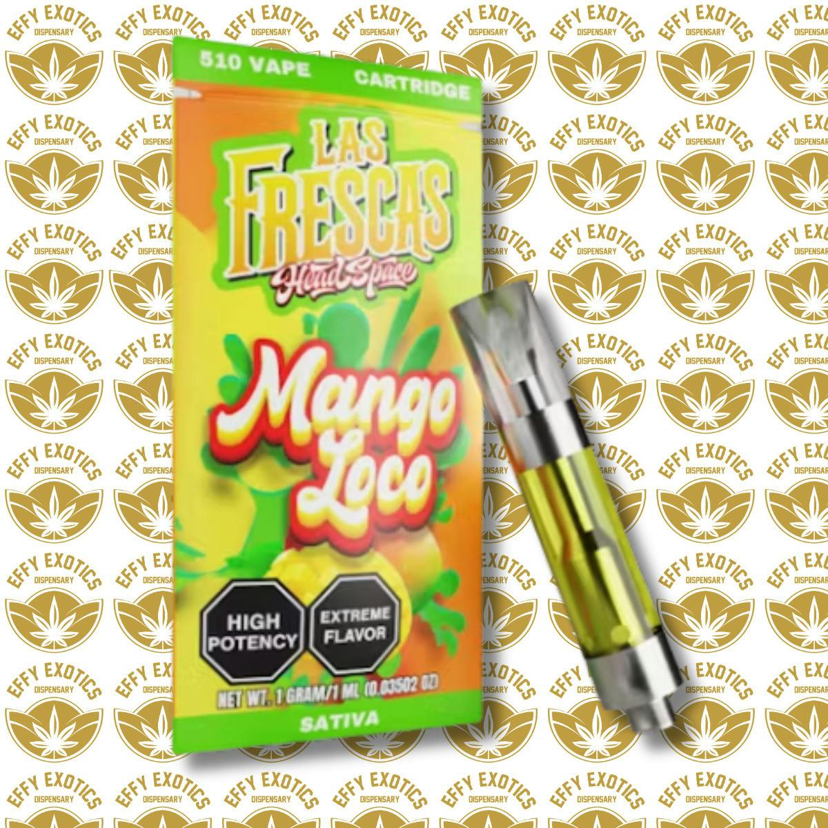 Las Frescas 510 Cart- Mango Loco by HeadSpace Alchemy