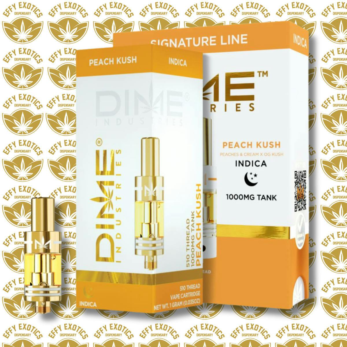 Peach Kush | 1G Tank by Dime Industries