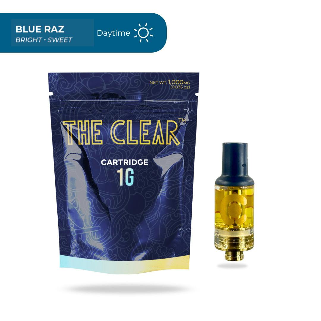 The Clear: Vape | Blue Raz | All-In-One | 1g
