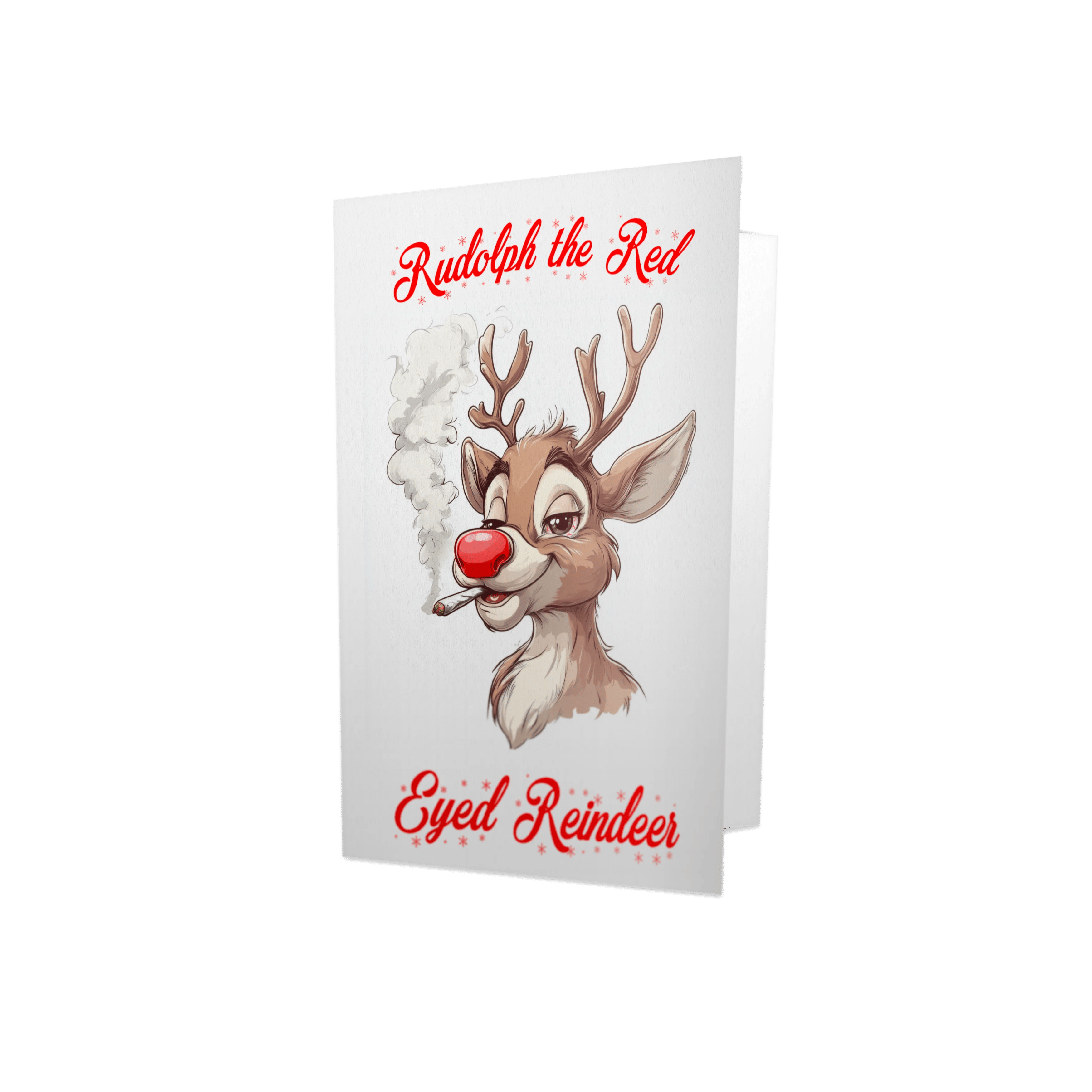 HOLIDAY CHRISTMAS CARD | - RUDOLPH