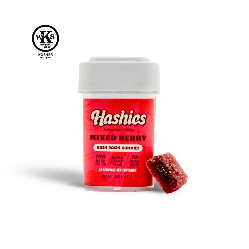 HASHIES | EDIBLE | HASH ROSIN | 10PK | - MIXED BERRY