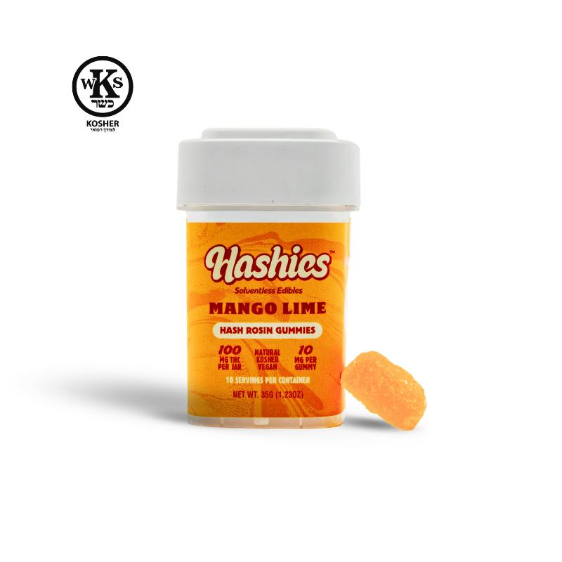 HASHIES | EDIBLE | HASH ROSIN | 10PK | - MANGO LIME