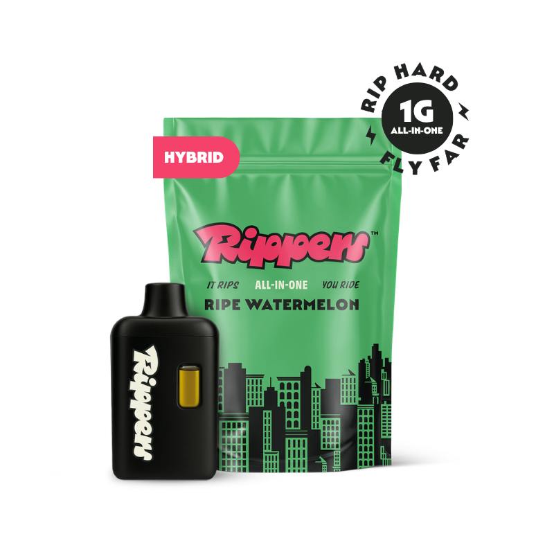 RIPPERS | VAPE AIO | 1G | - RIPE WATERMELON | HYBRID