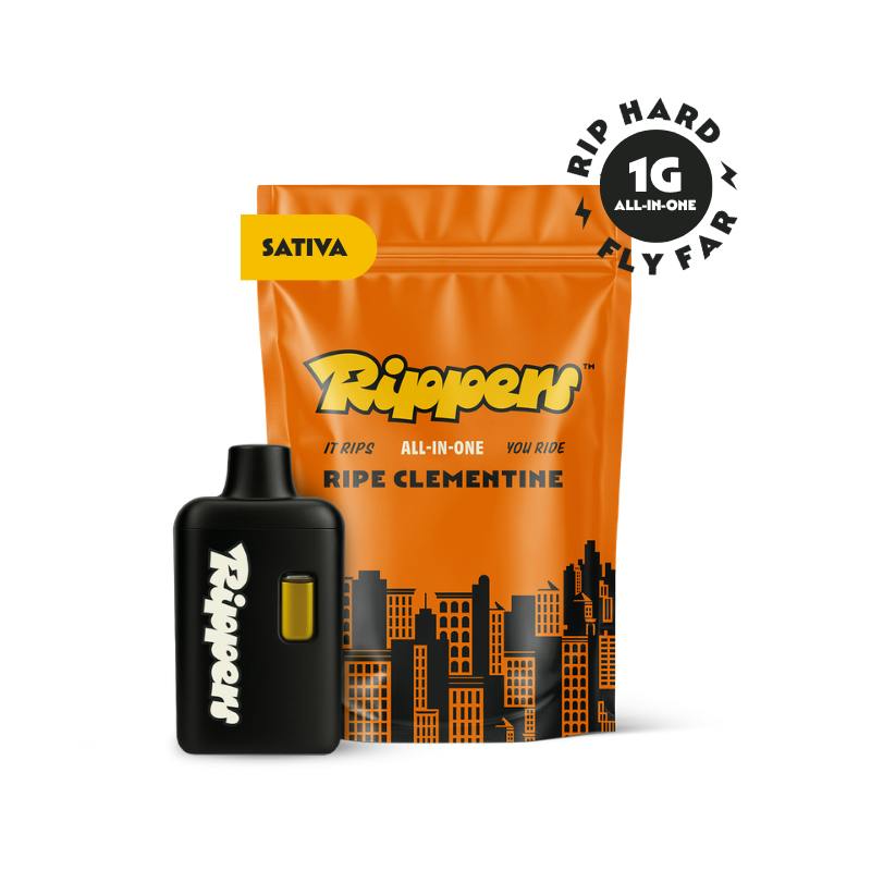 RIPPERS | VAPE AIO | 1G | - RIPE CLEMENTINE | SATIVA