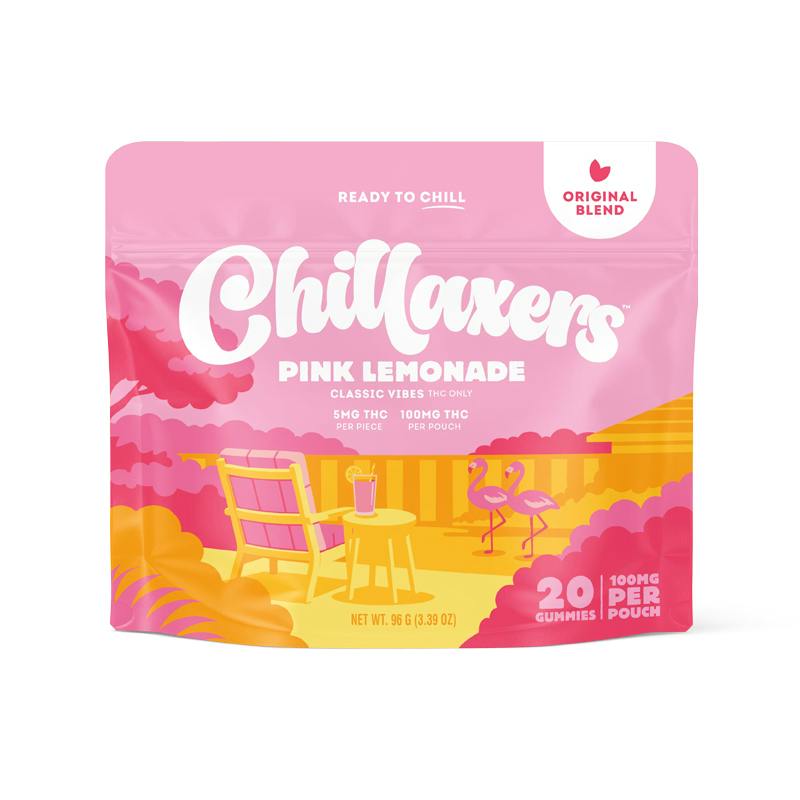 CHILLAXERS | EDIBLES | 20PK | 5MG | - PINK LEMONADE