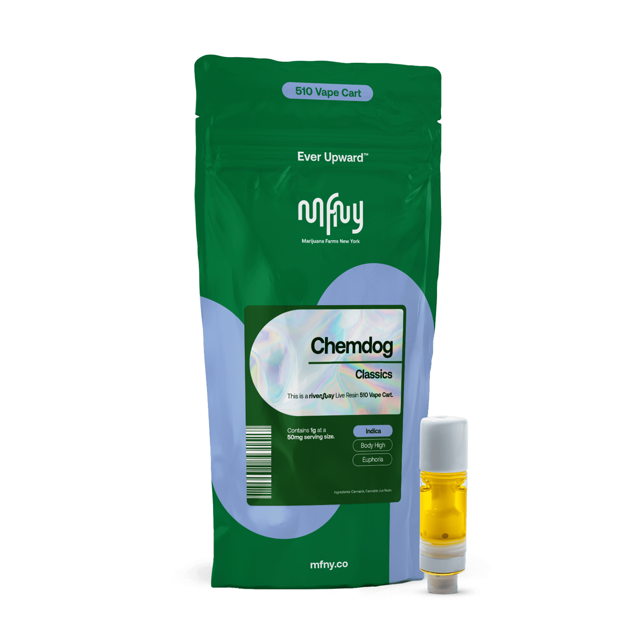 MFNY | CHEMDOG Live Resin 510 Cart | 1g | INDICA