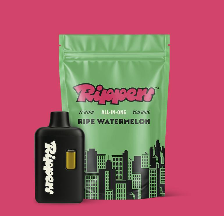 RIPPERS | VAPE AIO | 2G | - GRAPE SODA | INDICA