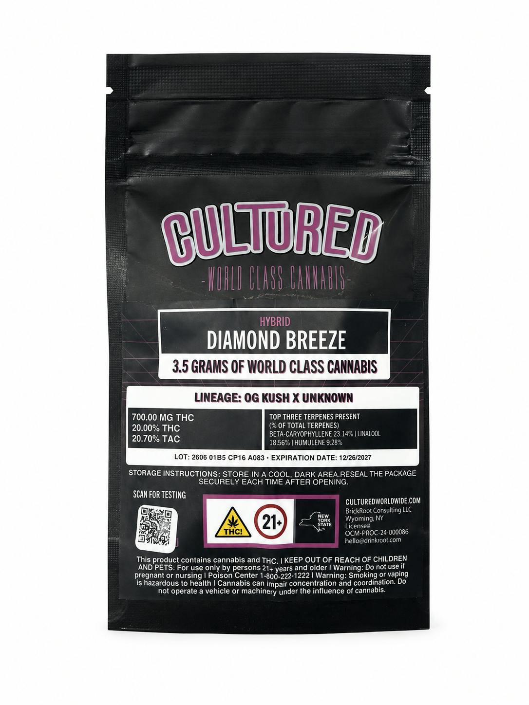 CULTURED | DIAMOND BREEZE 3.5G | HYBRID