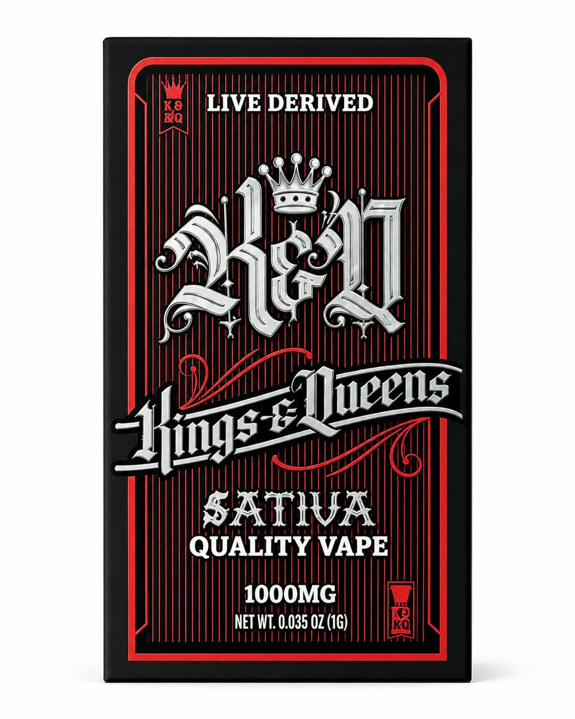 KINGS & QUEENS | VAPE | 1G | - JACK HERER | SATIVA