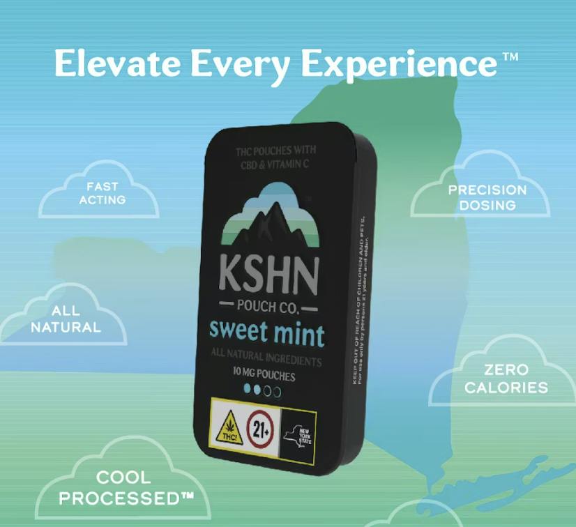 KSHN | INFUSED POUCH | 100MG | SWEET MINT