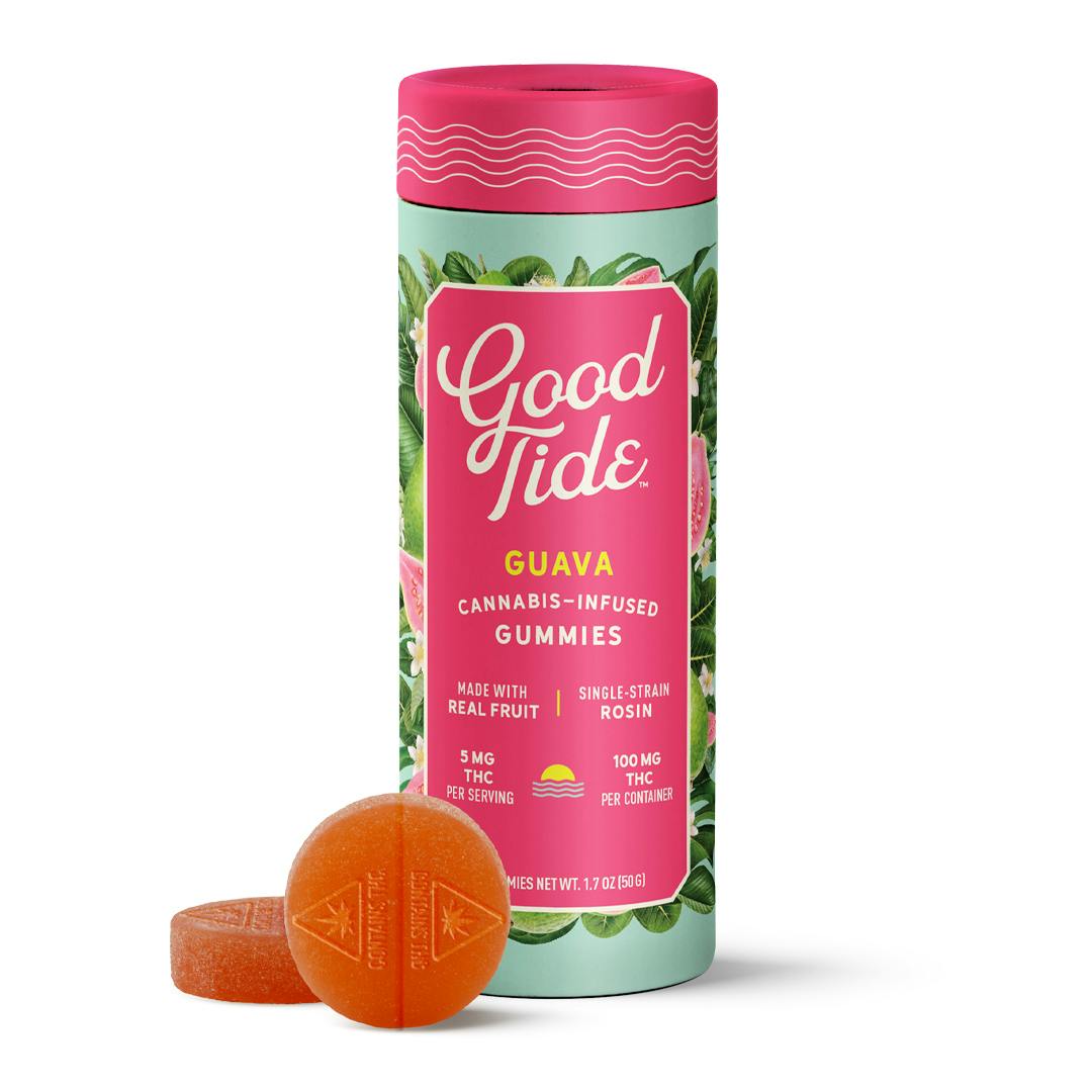 GOOD TIDE | EDIBLE | 100MG - BALANCED GUAVA